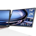 Uperfect 14" 2k Portable Monitor Laptop Display Screen Extender. Fixed Price $99.99.