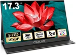 Cuiuic 17.3" Fhd Portable Monitor New!!!. Fixed Price $169.99.