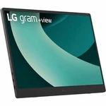 Lg Gram +view 17mt70 17" Class Wqxga Lcd Monitor 16:10 Black Silver. Fixed Price $483.83.