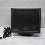 Elo Touchsystems 17" Lcd Touchscreen Monitor E719160 - Dark Gray W/cables. Fixed Price $94.99.