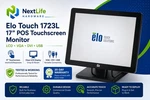 Elo Touch 1723l 17" Pos Touchscreen Monitor Lcd Vga Dvi Usb Tested. Fixed Price $299.99.