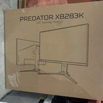 Acer 28" Predator Xb3 Monitor Uhd 3840x2160 150hz 400nit 1ms. Fixed Price $490.00.