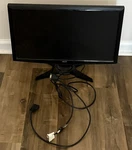 Acer G235h 23.6" Black Lcd Computer Monitor 60hz No Scratches With Power Cable. Fixed Price $50.00.