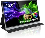 New, Inoo 15.8in Fhd 1080p Laptop Monitor, Usb C Monitor With Smart Cover. Fixed Price $169.99.