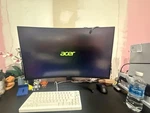 Acer - Nitro Gaming 31.5" Curved Wqhd 180hz 1ms Freesync Premium Monitor. Fixed Price $400.00.