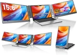 Triple Laptop Screen Extender, 15.6" 1080p Fhd Ips Dual Portable Extended Monito. Fixed Price $540.99.