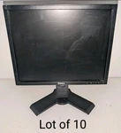 Lot Of 10 Dell P190st Lcd 19" Monitor. Fixed Price $325.00.