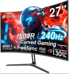 Sansui 27 Inch 240hz Gaming Curved 1500r Pulgadas Curvo. Fixed Price $120.00.
