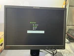 Lenovo Thinkvision Monitor Lt1952pwd 19" Wide Display Ports Dvi Vga Lcd. Fixed Price $55.00.