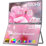 Uperfect 100hz Laptop Screen Extender 23.8" Portable Dual Monitor Fhd100%srgb. Fixed Price $369.99.