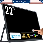 Eviciv 22.0" 60hz Touchscreen Portable Monitor 1440p For Xbox Ps5 Gaming Switch. Fixed Price $189.99.