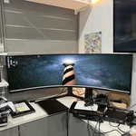 Samsung 57" S57cg952nn Dual 4k Va 240hz Curved Gaming Monitor. Fixed Price $934.99.