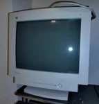 Working, Beige 19" Viewsonic Optiquest Q95 Vga/svga Crt Monitor. Fixed Price $250.00.
