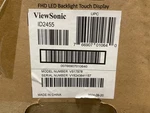 Viewsonic Id2455 24" Touchscren Led Lcd Monitor 1080p New!. Fixed Price $269.99.