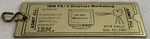 Ibm Ps/2 Bronze Keychain 8518 Debut Oct 17, 1991 1.5 X 3 7/8 Vintage Rare. Fixed Price $25.00.