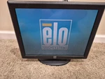 Elo 15 Inch Touch Screen Monitor Et1515l-7cwc-1-gy-g Tested W/ Stand And Cables. Fixed Price $79.99.