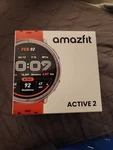 Amazfit Active 2 Smartwatch Fitness Tracker Bluetooth Gps Heart Rate Monitor. Fixed Price $79.20.