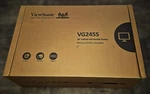 Genuine Viewsonic Vg2455 Advanced Ergonomics 24" Led Business Monitor. Fixed Price $175.00.