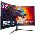 Gaming Monitor 32 Inch 240hz Curved - Pc Full Hd 1080p Frameless Black. Fixed Price $299.99.