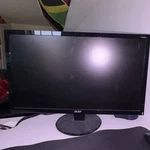 Acer P236h 23" Lcd Monitor 16:9 Black Dvi-d Vga Et.vp6hp.002 Bd. Fixed Price $20.00.