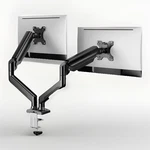 Ergear Dual Monitor Mount Up To 32 In Screen Max 22 Lbs Each Arm Gas Spring. Fixed Price $45.00.