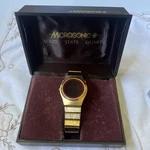 Vintage Microsonic Solid State Quartz Red Led Display W/box Parts/repair/collect. Fixed Price $121.95.