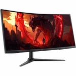 Acer Nitro Xz340cur J0 34" Class Wqhd Gaming Lcd Monitor 21:9 Black Viewable. Fixed Price $317.41.