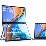 Portable Monitor 15.6 1920x1080 Foldable Usb C Hdmi Innoview Invpm009 Dual. Fixed Price $439.99.