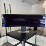Samsung Odyssey 49" S49cg964sn Dqhd Qled 240hz Curved Gaming Monitor. Fixed Price $429.99.