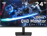 24" Qhd 2560x1440 Ips 100hz Gaming Monitor - Adaptive Sync, Hdr10, Vesa. Fixed Price $208.99.