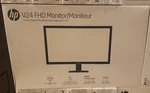 Hp V24 24" Full Hd Led Lcd Monitor Open Box. Fixed Price $90.00.