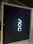 A Lot Of (2)aoc 2036s (tft20w90ps) 20" Widescreen 1600 X 900 60hz Lcd Monitor. Fixed Price $25.99.