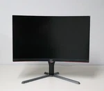 Aoc Cq27g3z-b 27" Curved Gaming Monitor Broken. Fixed Price $70.00.