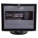 Hp Et1515l-8cwa-1-rhp-g Touchscreen Monitor W/ Stand, 15in Lcd, 1024x768, 12vdc. Fixed Price $135.00.
