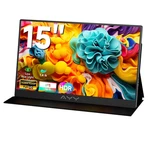 Memzuoix 15inch Portable Monitor Fhd 1080p 100 Srgb Hdr Ips Usb-c Hdmi For. Fixed Price $98.61.