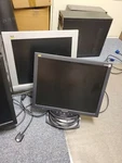 Computer Monitor And Keyboard Lot. Fixed Price $56.00.