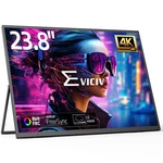 Eviciv 23.8 Inch 4k Portable Monitor Vesa Compatible With Stand For Game Device. Fixed Price $199.99.