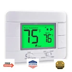 Garystat Non-programmable Heat Pump Thermostat For House 2 Heat/1 Cool. Fixed Price $67.11.