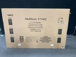 Nec Multisync 75" Led Lcd Monitor 4k V754q New! Open Box!. Fixed Price $2799.99.