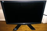 Acer X193w Cb 19" Widescreen Lcd Computer Monitor / Display Vga And Power Cord. Fixed Price $14.54.