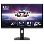 Msi 27" Ips Nvidia G-sync Gaming Monitor - 2560 X 1440 170hz G274qpf. Fixed Price $65.00.