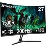 Sansui 27" Curved Gaming Monitor 200hz 1ms With Speakers Fhd 1080p New. Fixed Price $159.99.