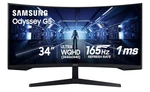 Samsung 34" Odyssey G5 Ultra-wide Gaming Monitor Curved Lc34g55twwnxza - Black. Fixed Price $284.99.