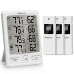 Geevon Indoor Outdoor Thermometer Wireless With 3 Remote Sensors, Temperature.... Fixed Price $43.99.