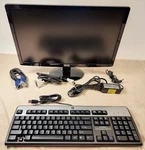 Acer 20 Lcd Computer Monitor Model S202hl W/ Vga Dvi & Power Cord Hp Keyboard. Fixed Price $69.70.