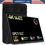 144hz Portable Monitor, Uperfect 19" 4k Gaming Monitor 3840*2160 Hdmi Usb C Uhd. Fixed Price $269.99.
