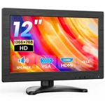 Eyoyo 12" Small Hd Video Monitor 1366x768 Hdmi/vga For Security/pc /raspbery Pi. Fixed Price $69.99.