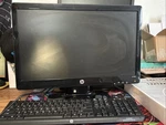 Hp 2011x Led Lcd Monitor With Keyboard And Original Cables Working Issues. Fixed Price $17.95.