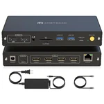 Displaylink Docking Station 4 Monitor, Quad Hdmi 4k 60hz, Pd 100w, Usb 3.2 10.... Fixed Price $394.12.