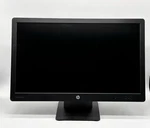 Hp P240va 24" Lcd Widescreen Monitor-w/stand&charger. Fixed Price $45.00.